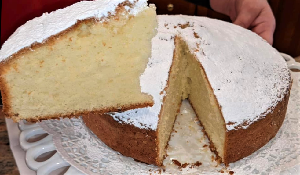 La Torta paradiso - dolce tradizionale della regione Lombardia